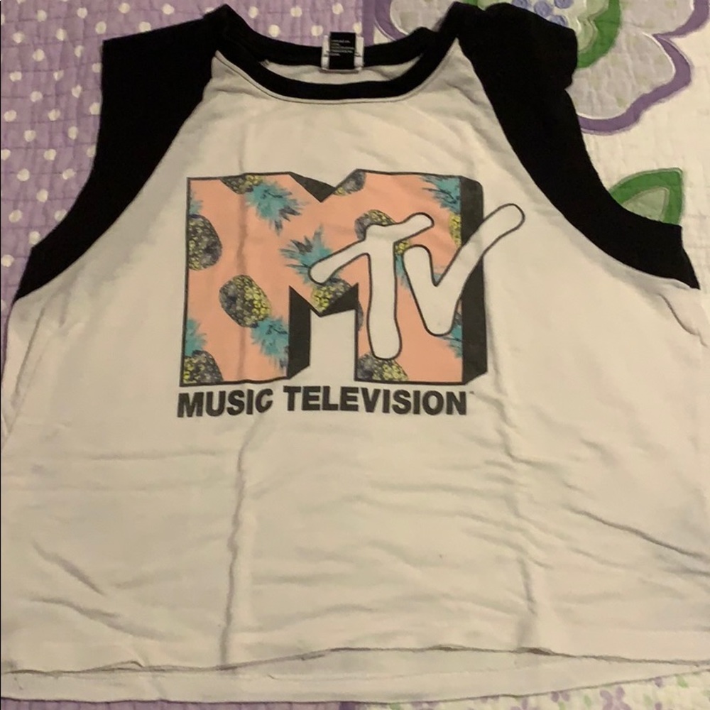 MTV vintage crop top